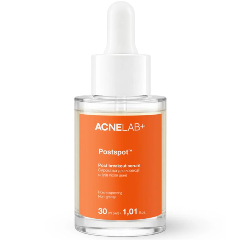 ACNELAB+ Сироватка для корекції слідів після акне Postspot Post breakout serum, 30 мл