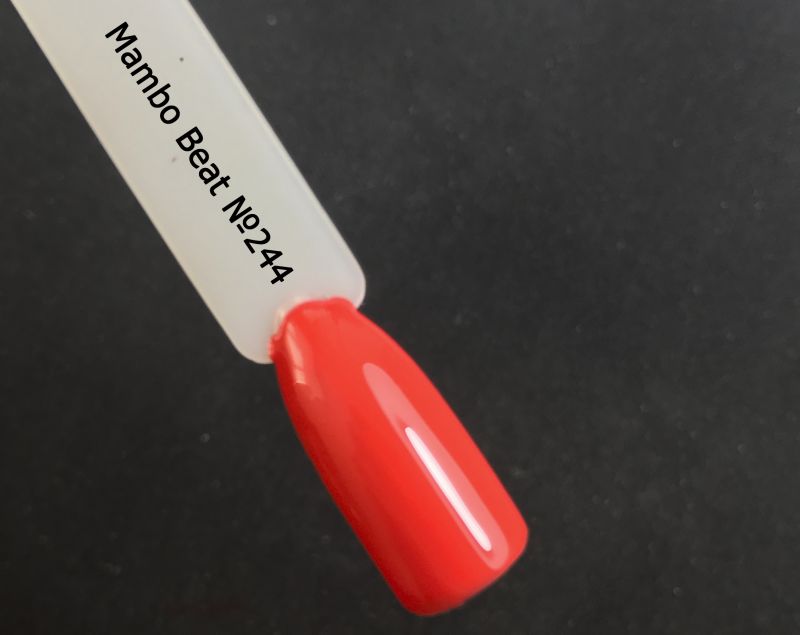 Varnish CND Vinylux Weekly Polish - Mambo Beat (244) (coral, enamel), 15 ml