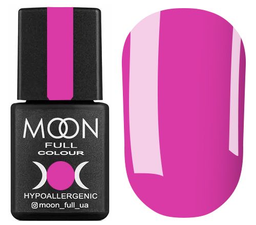 MOON FULL color Gel polish No. 118 gel-varnish (neon pink, enamel), 8 ml