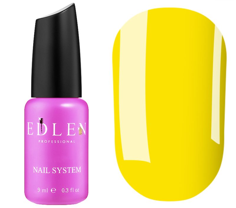 Edlen Гель для ногтей Water Acrygel Neon 05 (желтый, неон), 9 мл