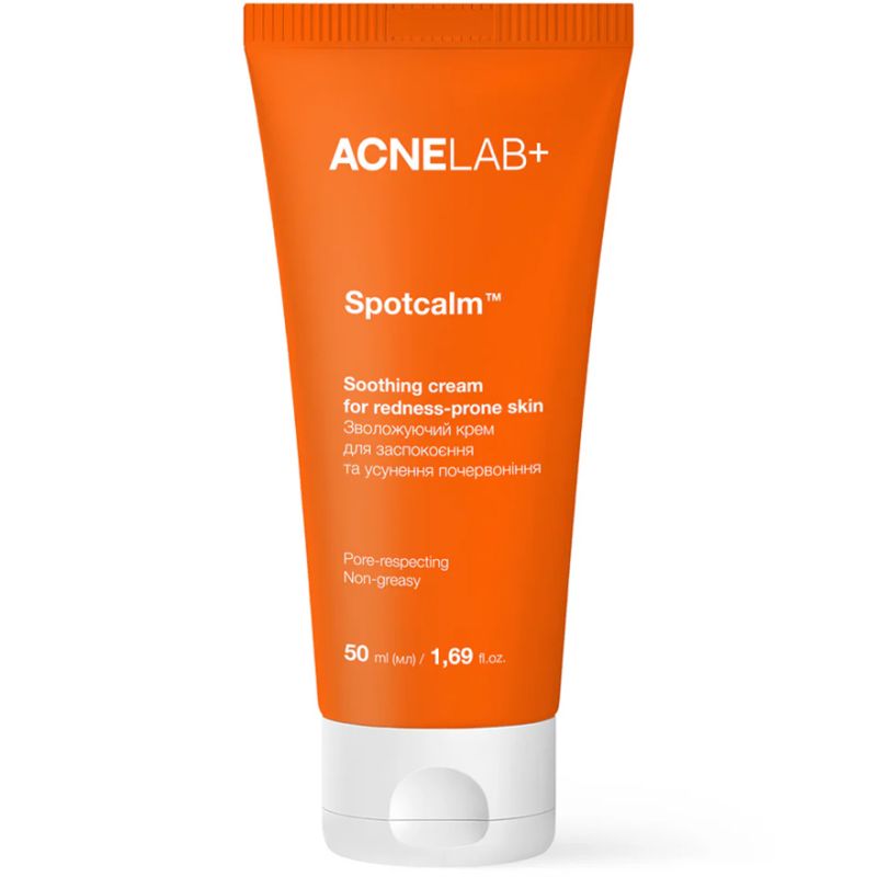 ACNELAB+ Крем зволожуючий для заспокоєння та усунення почервоніння Spotcalm Soothing cream for redness-prone skin, 50 мл