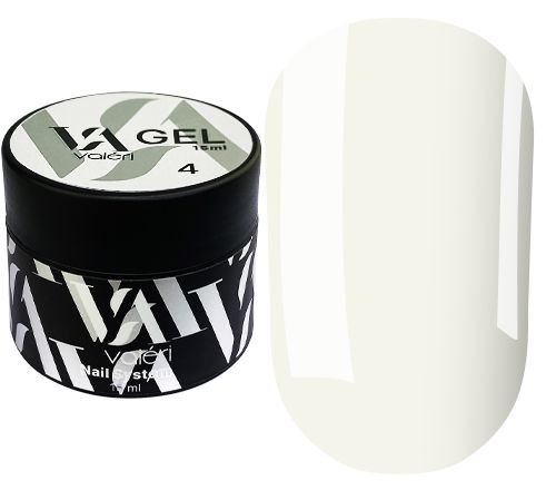 Valeri Nail Gel Builder Gel 04 Milk, 15 ml