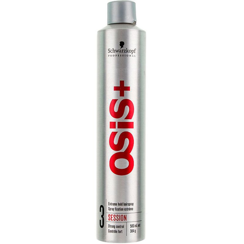 Schwarzkopf OSIS + Session - extra strong hold hairspray, 500 ml