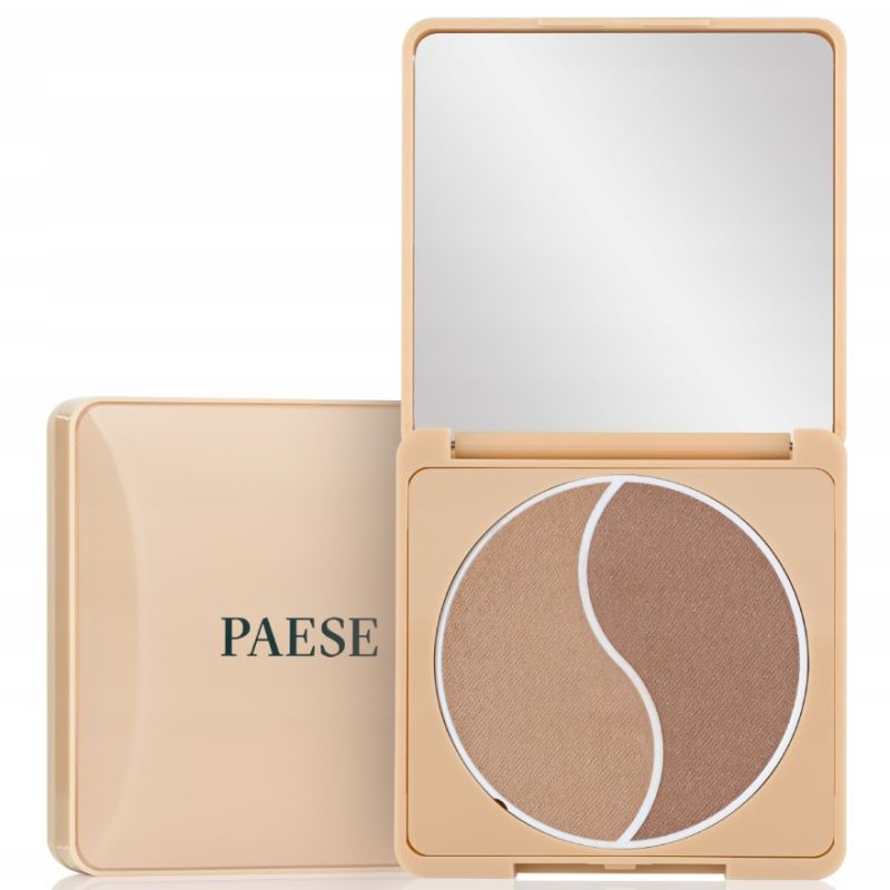 PAESE SELFGLOW BRONZING Контурная палитра бронзатор 2в1 - Medium, 6 г