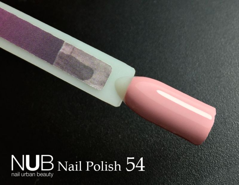 NUB 054 Boston Business Woman nail polish (ash tea rose, enamel), 14 ml