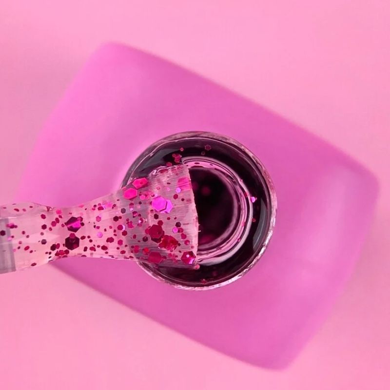 LUNA Top for gel polish Top Pink 13 ml