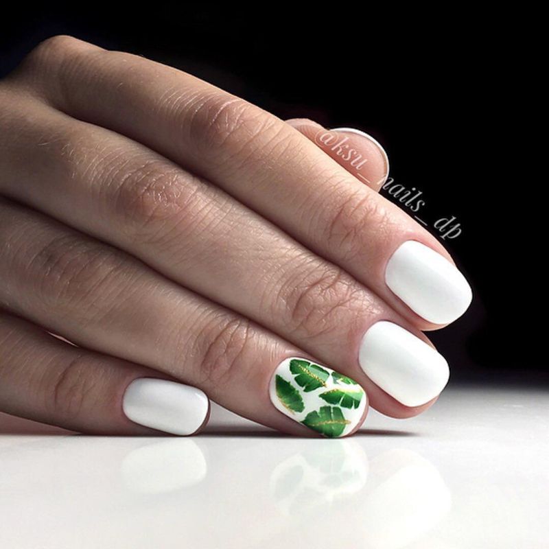 Гель-лак Kira Nails №036 (білий, емаль), 6 мл