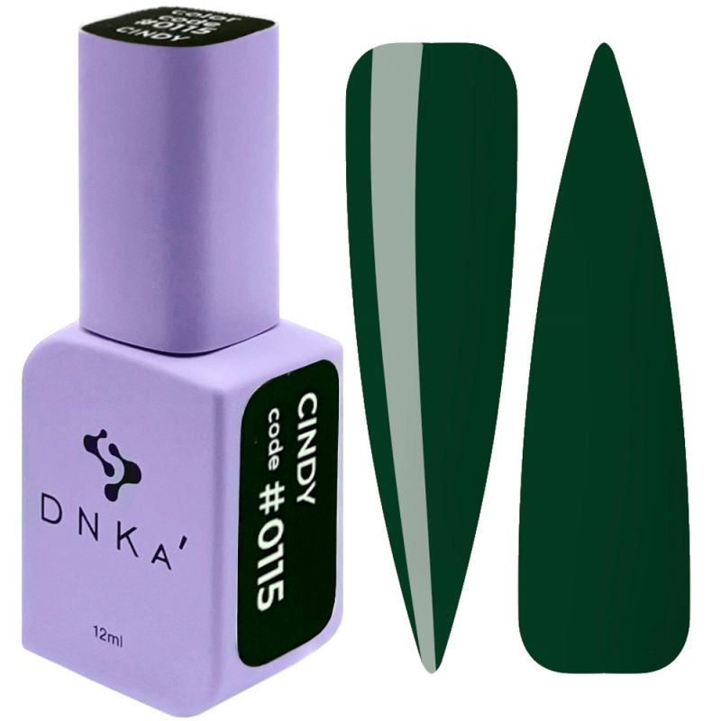 DNKa Гель-лак для нігтів NEW FORMULA 0115, 12 мл