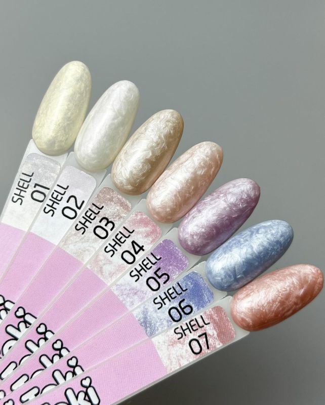 Toki Toki Gel polish for nails Shell SH04, 5 ml