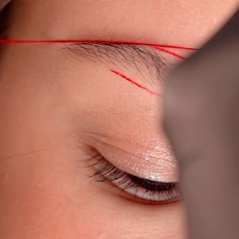 ZOLA Marking thread - red, 30 m