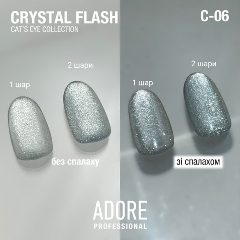 Gel varnish ADORE Professional No. 115 (bright light lime, neon), 7.5 ml