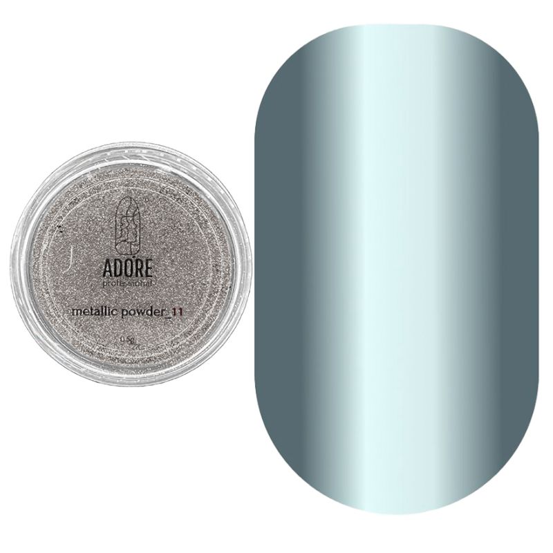 ADORE Хромированная пудра для ногтей Metallic Powder №11, 0,5г