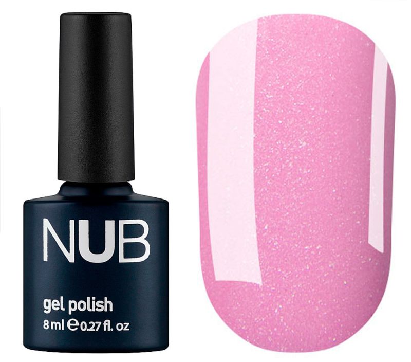 NUB 056 Saint Tropez gel varnish (pale pink with shimmer), 8 ml