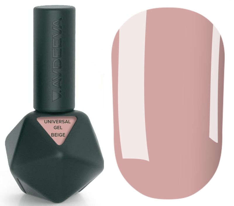 Victoria Avdeeva Рідкий акригель теплий нюд Universal Beige Gel, 12 мл