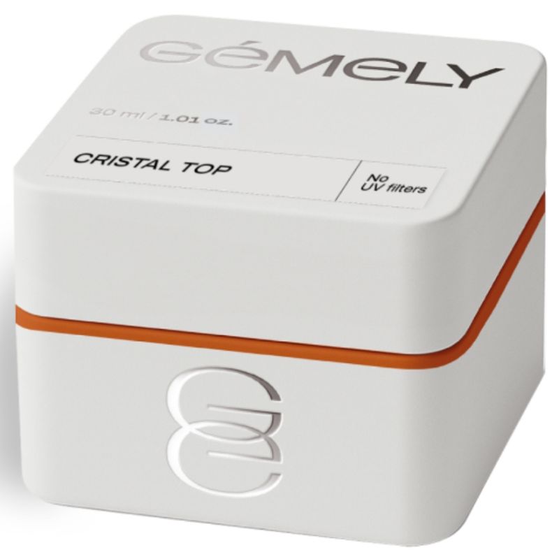 GÉMELY ex GA&MA Топ для гель-лаку Cristal top, 30 мл