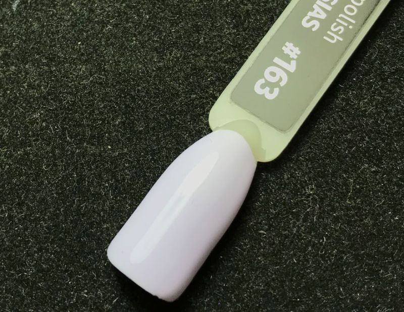 NUB 163 Flavor OF Freesias gel varnish (lavender, enamel), 8 ml