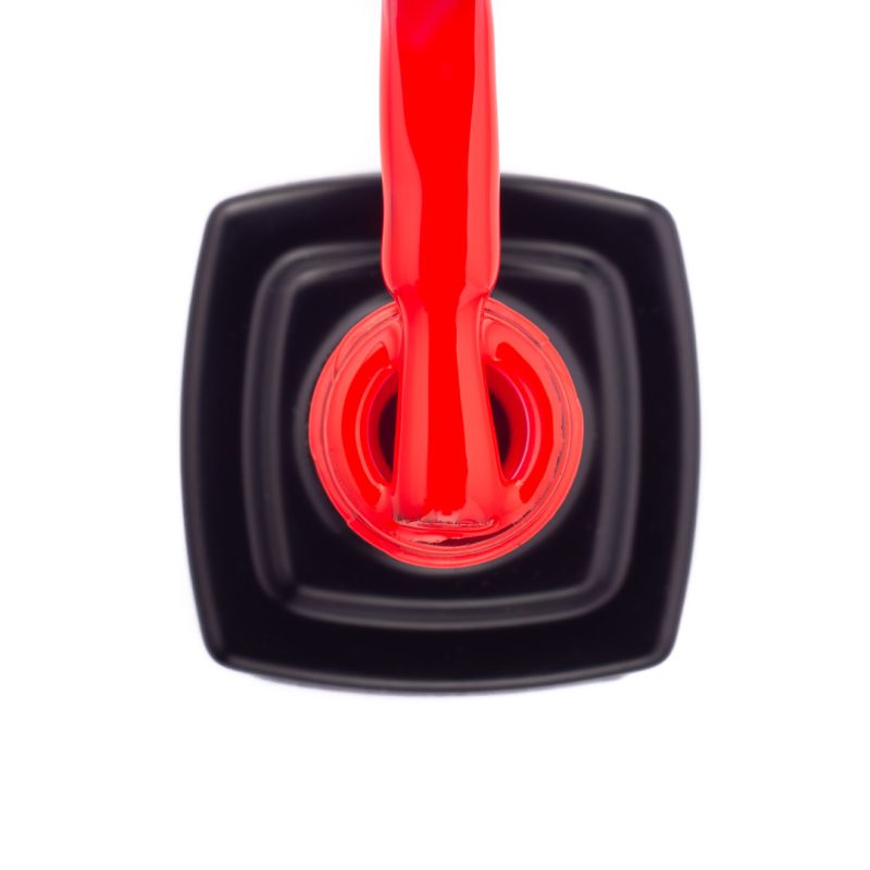 Kira Nails gel varnish No. 166 (piquant red, enamel), 6 ml