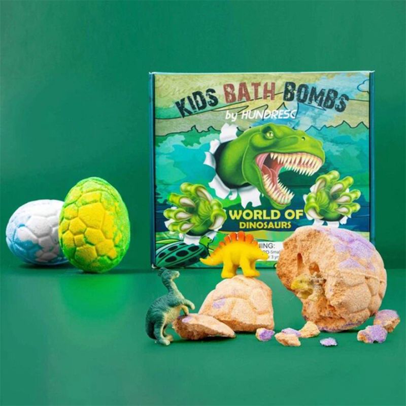 Set of bath bombs with toys inside, 700 g