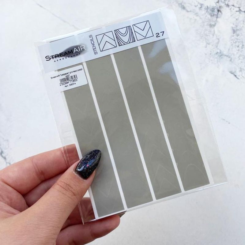 StreamAIR Airbrush stencil No. 27