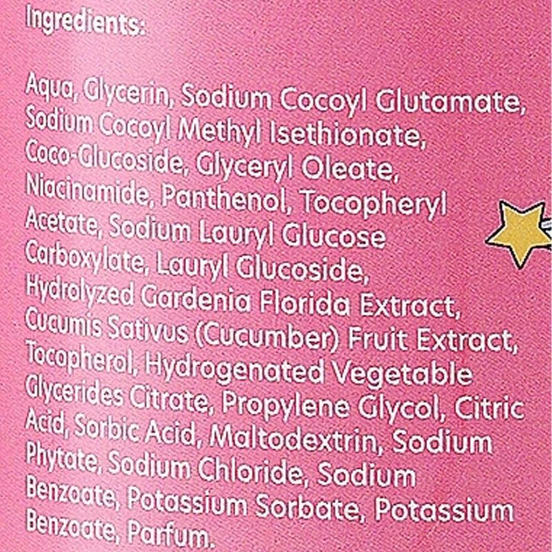 HiSkin Kids Shower and hand foam with raspberry scent "FLOWER", 300 ml
