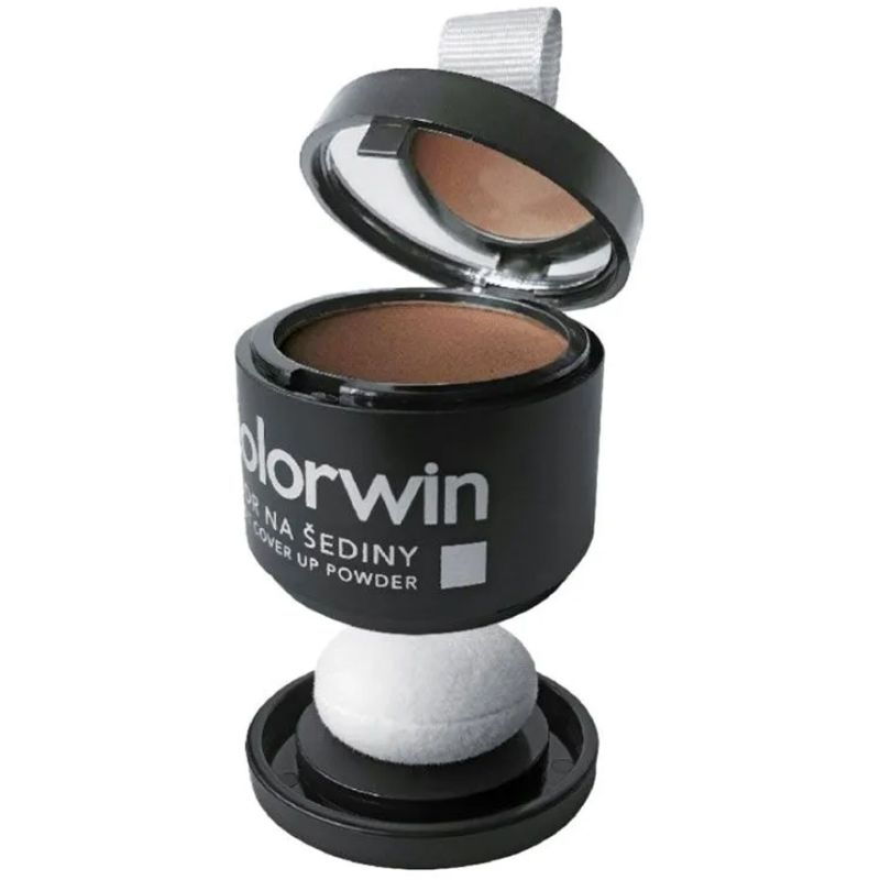 Colorwin Пудра для маскировки отросших корней волос ореховая 3,2 г