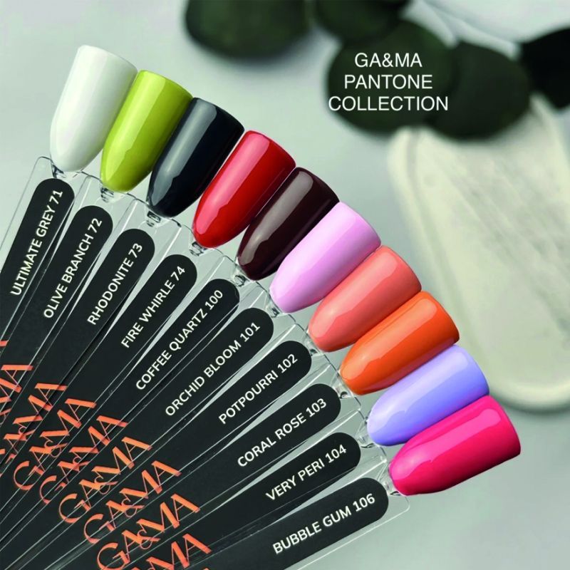 GA&MA Gel polish Pantone collection 071 Ultimate Gray, 10 ml