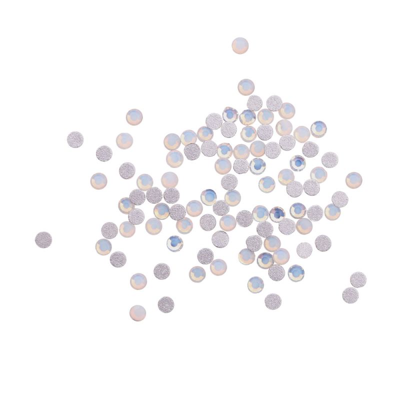 Komilfo стразы White Opal, размер 6 (100 шт. в упаковке)