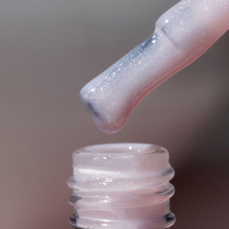 Kira Nails База для нігтів Glitter French Base 003, 6 мл