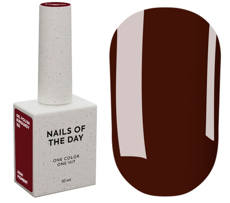 Nails Of The Day Гель-лак для нігтів Burgundy 150, 10 мл