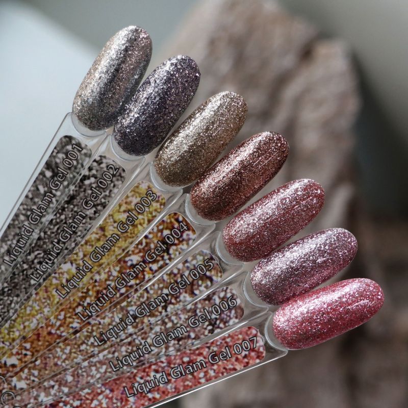 Komilfo Liquid Glam Gel LGG005 (розовый), 8 мл