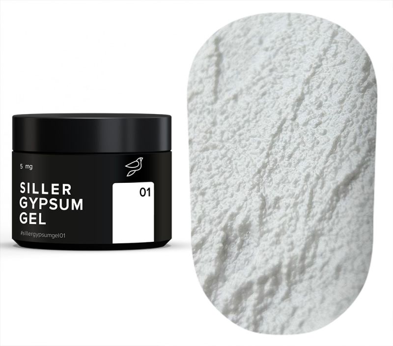 Siller Гель для декора Gypsum Gel №01, 5 мл