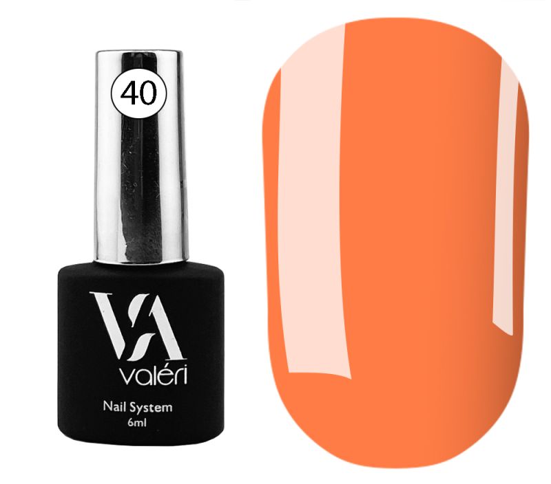 Valeri Nail base French Basa neon 040 (neon apricot), 6 ml