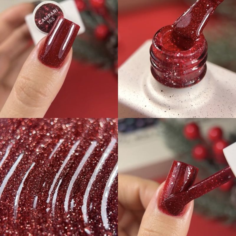 Nails Of The Day гель-лак Gel polish Campari-165, 10 мл