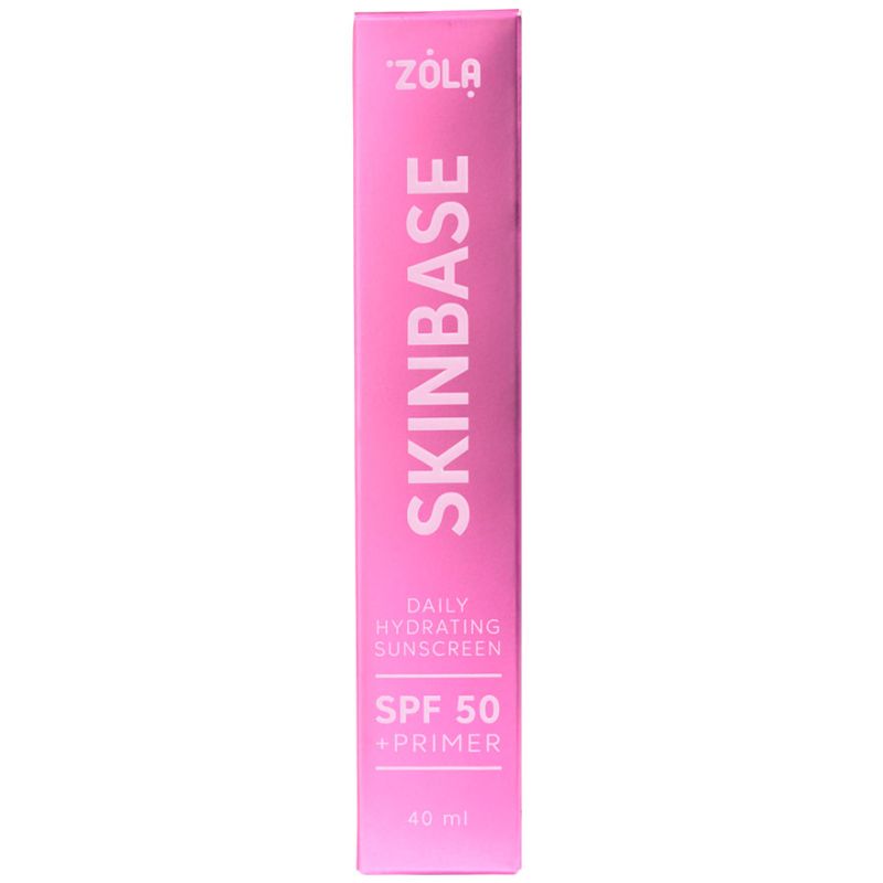 ZOLA Крем сонцезахисний зволожувальний SKINBASE SPF 50 Daily Hydrating Sunscreen, 40 мл