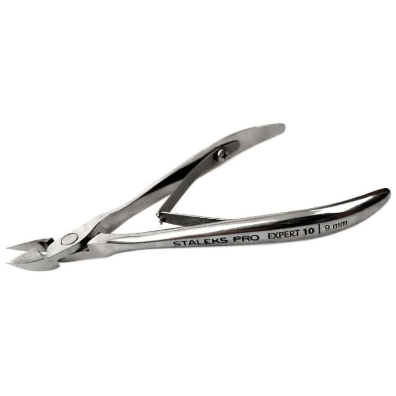 Кусачки профессиональные для кожи STALEKS PRO EXPERT 10 9 мм (NE-10-9)