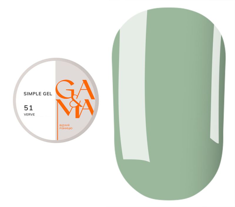 GA&MA Gel sample Simple gel 001 Clear, 15 ml
