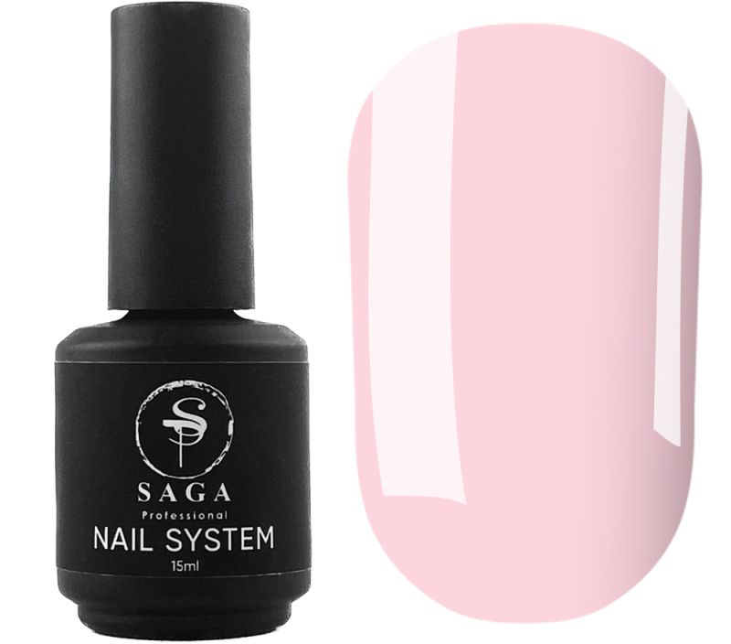 SAGA professional Base Elastic brush 5 (light pink), 15 ml