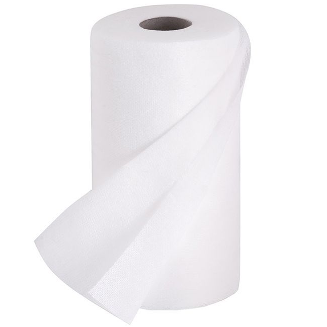 TIMPA Disposable spunlace towels 40x70, mesh (100 pcs/roll)