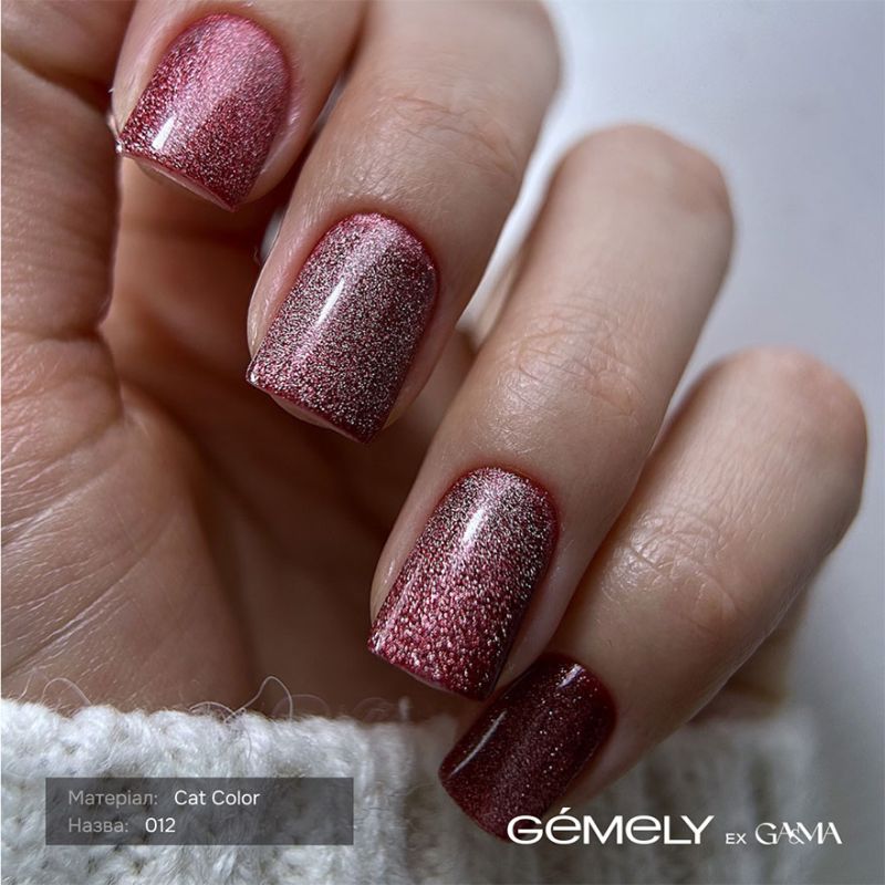 GÉMELY ex GA&MA Гель-лак котяче око Cat Color 012, 6 мл