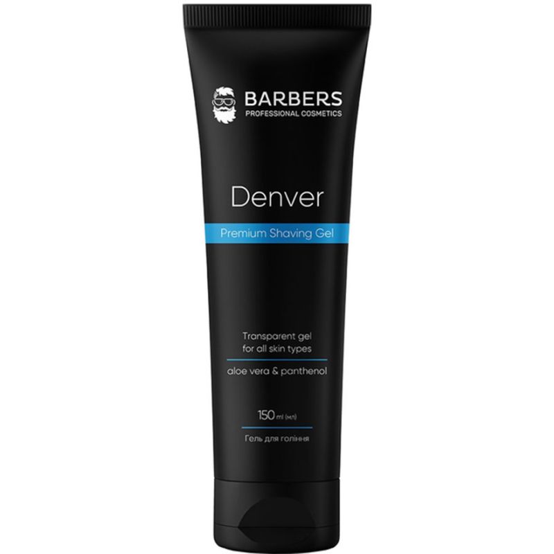 BARBERS Гель для бритья Denver, 150 мл