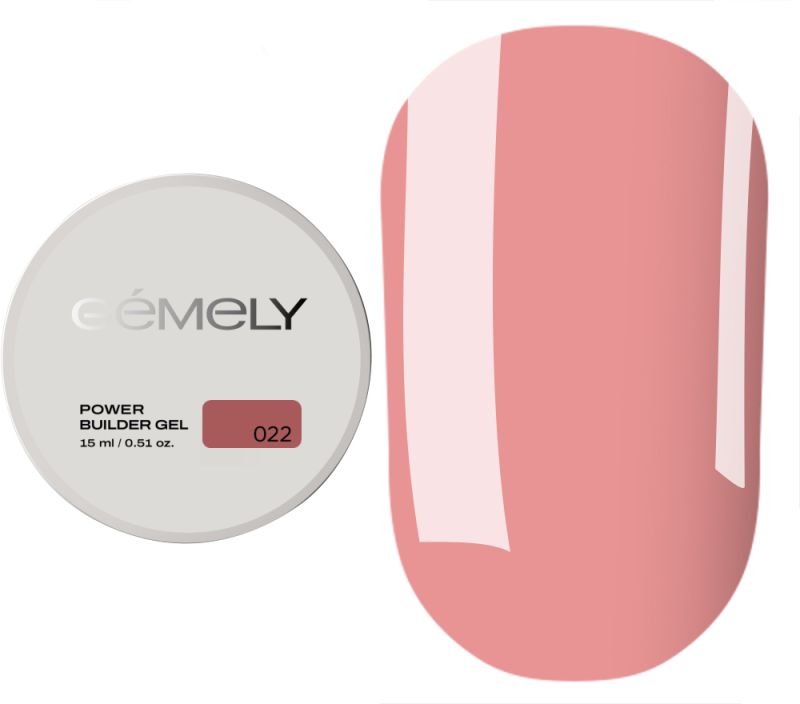 GÉMELY ex GA&MA Гель для нігтів Power Builder gel 022, 15 мл