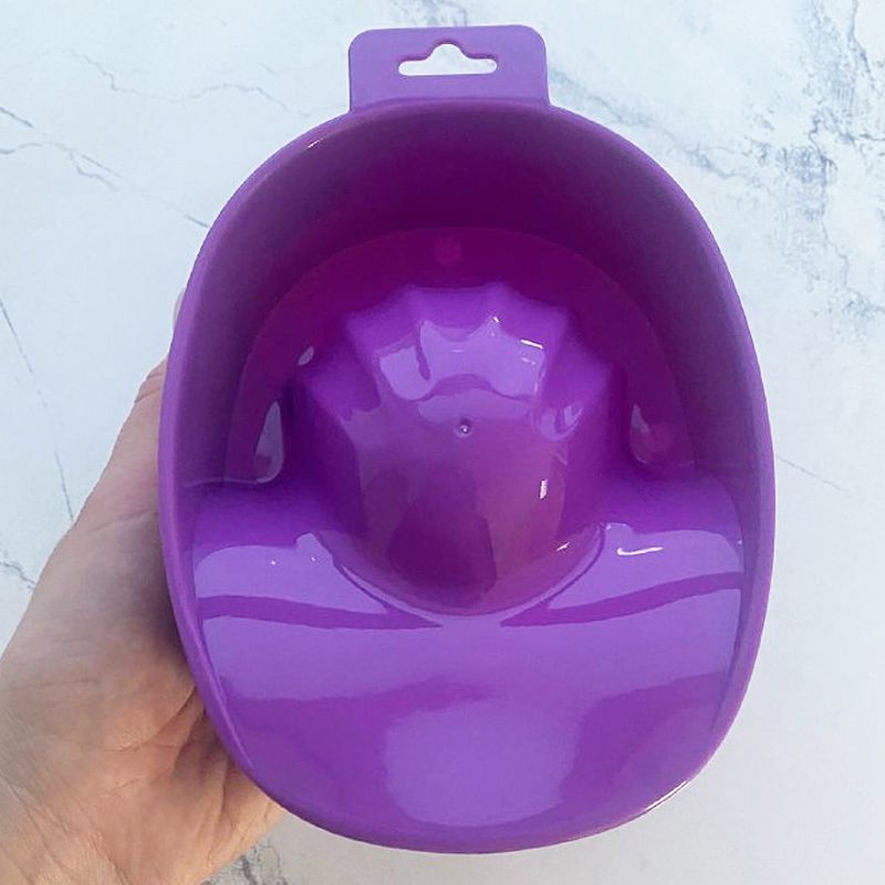 Bath for manicure, purple