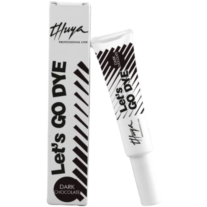 THUYA Фарба прямої дії для брів Let's GO DYE Dark Chocolate, 11 мл