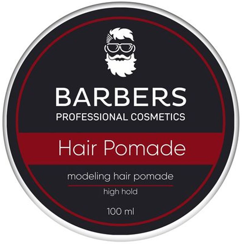BARBERS Hair pomade Modeling Hair Pomade High Hold, 100 ml