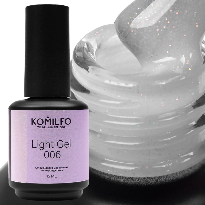 Komilfo Рідкий гель Light Gel 006, 15 мл