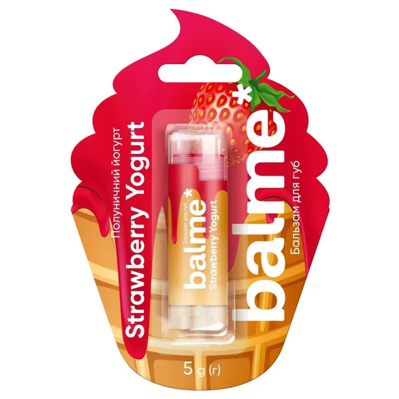 Balme Бальзам для губ Strawberry Yogurt, 5 г