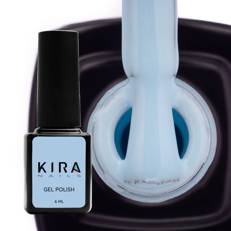 Гель-лак Kira Nails №131 (аквамариновий, емаль), 6 мл