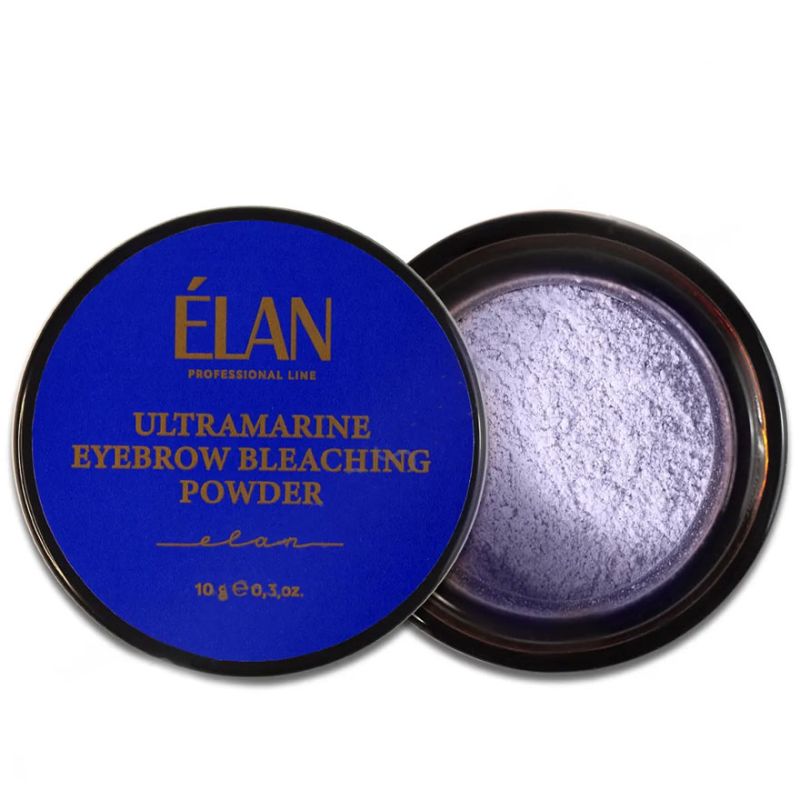 УЦЕНКА до 09.2026 ELAN Пудра ультрамариновая для осветления бровей NEW FORMULA