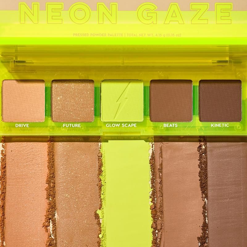 ColourPop Neon Gaze Pressed Powder Palette - палетка тіней, 4.15 г
