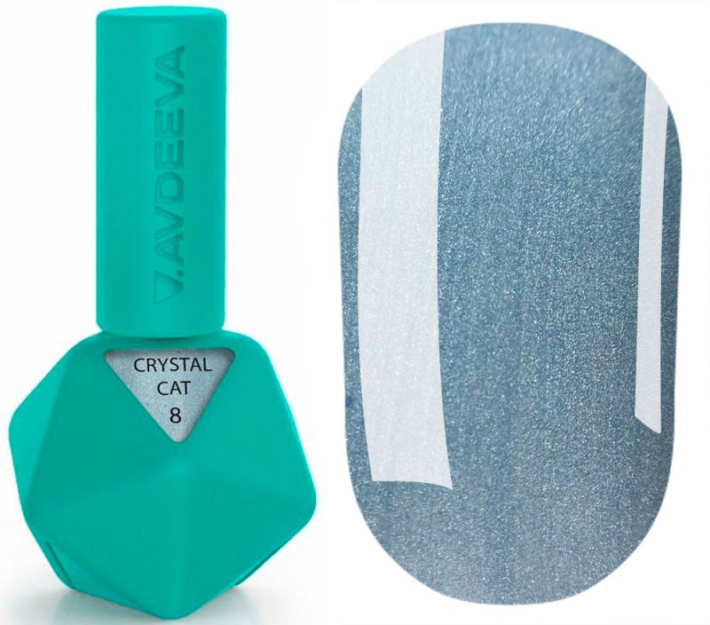 Victoria Avdeeva Gel nail polish Crystal Cat's Eye No. 001, 10 ml